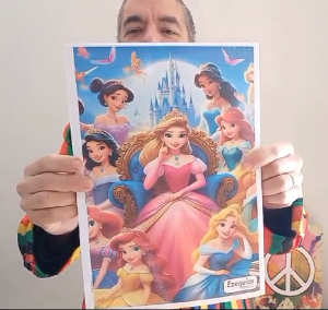 Libro de colores Ezequías – Princesas