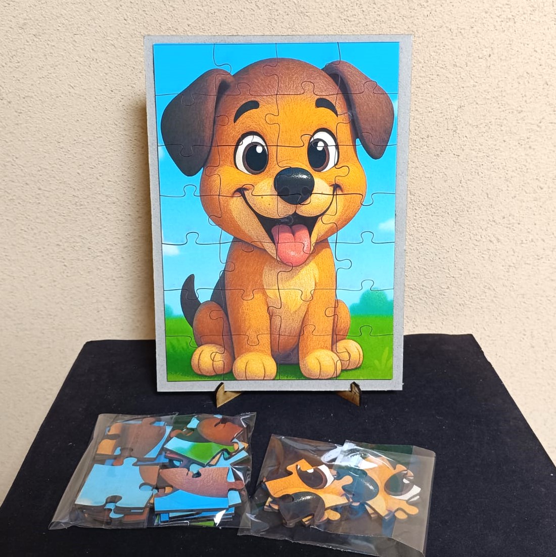 Rompecabezas mágico - Perrito