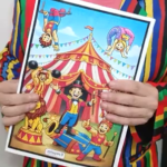 Libro de colores Ezequías – Circo