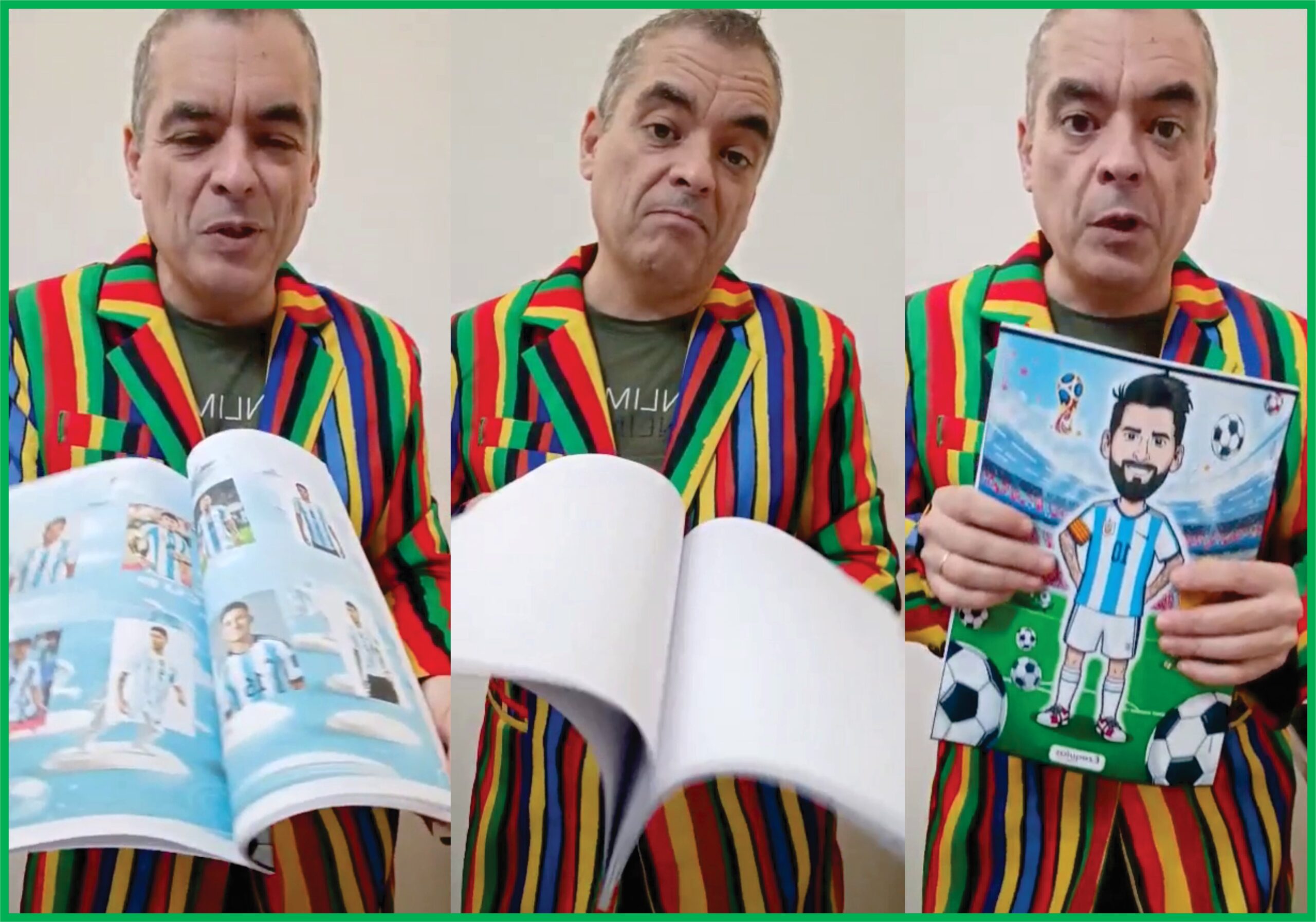 Libro de colores Ezequías – Mundial Fútbol Álbum - Imagen 2