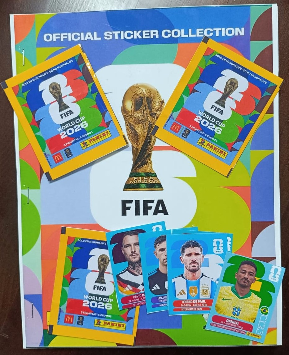 Álbum Mundial 2026 – Libro de colores